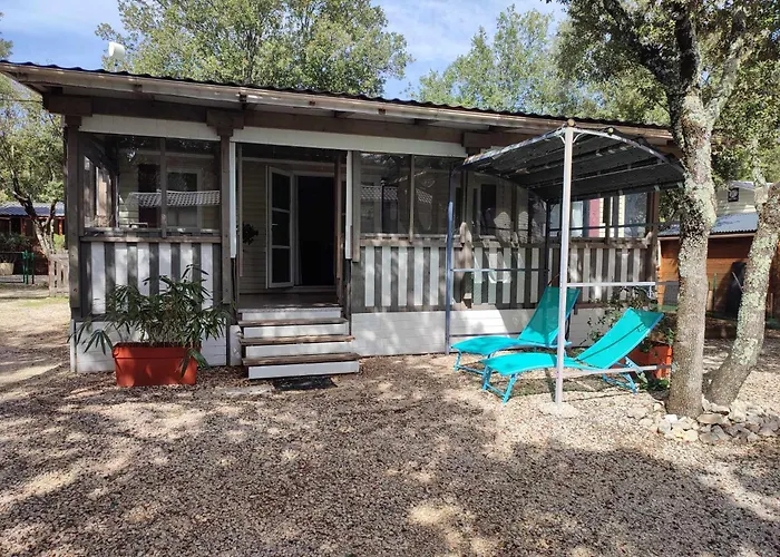 Mobil-Home Climatise 6 Pers En Ardeche
